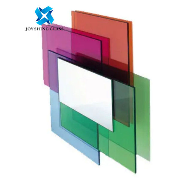 Insulating Reflective Colored Laminated Glass For Houses / Shops