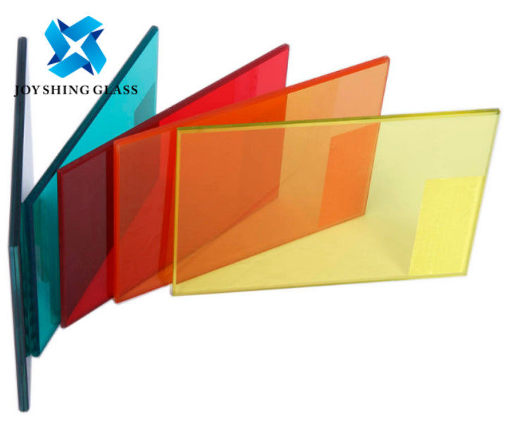 Colored Laminated Glass 0.76mm Ocean Blue PVB Laminated Safety Glass