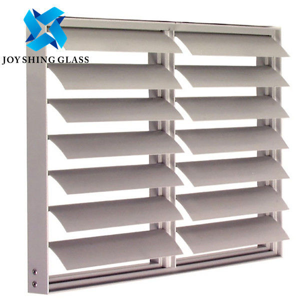 Louver Laminated Glass Sheet Custom Thickness Size Color Shape