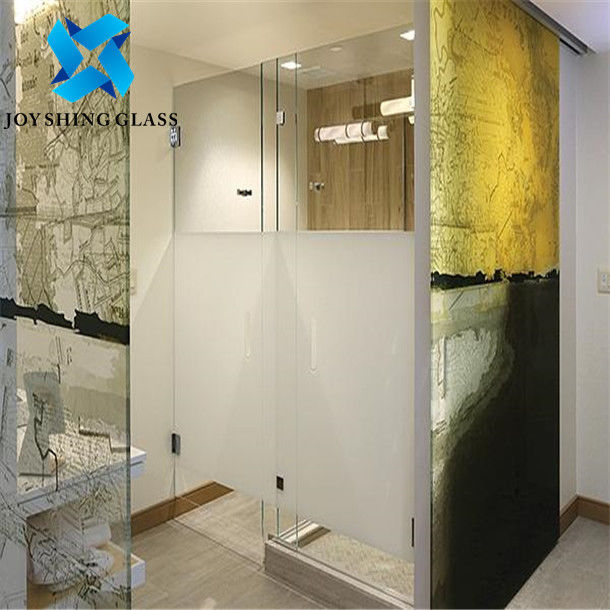 Tempered Digital Colored Glaze Glass 4mm 6mm 8mm 10mm Art Glass