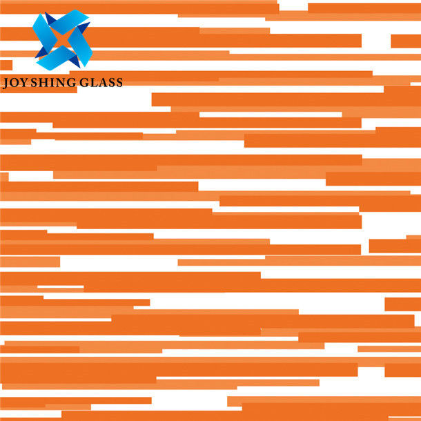 Decorative Wall Digital Ceramic Printing On Glass Customized Size