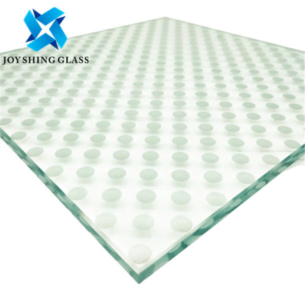 Curved Coated Silk Screen Glass Pattern Size Color Customization