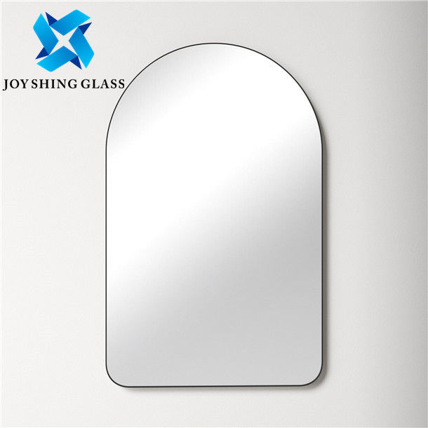 Copper Free Silver Mirror Glass 1.1mm - 8mm For Bathroom Decoration