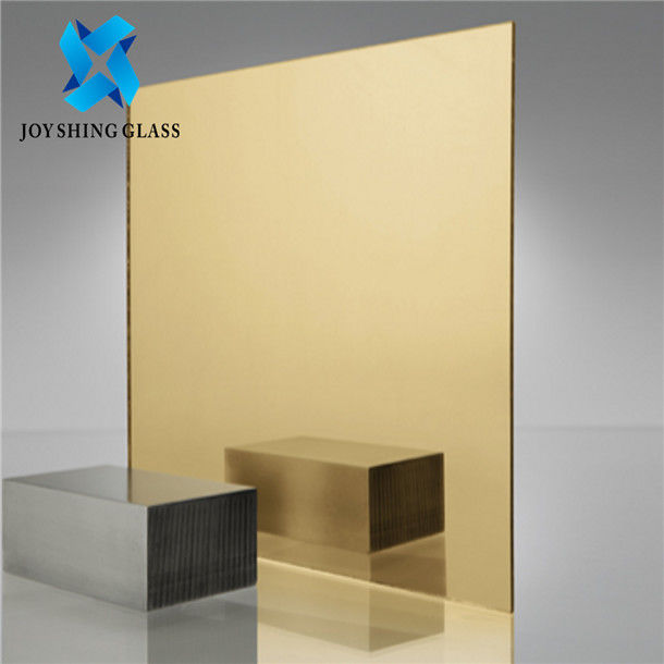 2mm 3mm 4mm Coloured Mirror Glass For Interior Decoration / Furniture