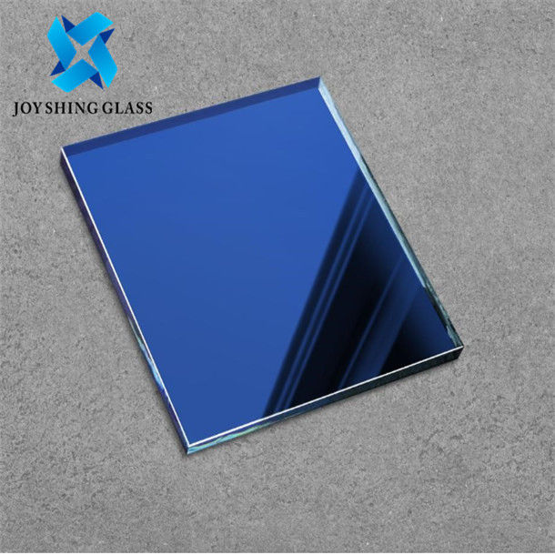 2mm 3mm 4mm Coloured Mirror Glass For Interior Decoration / Furniture