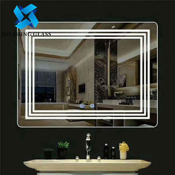 Heated Illuminated LED Bathroom Mirror With Bluetooth  600*800 700*900 750*1000