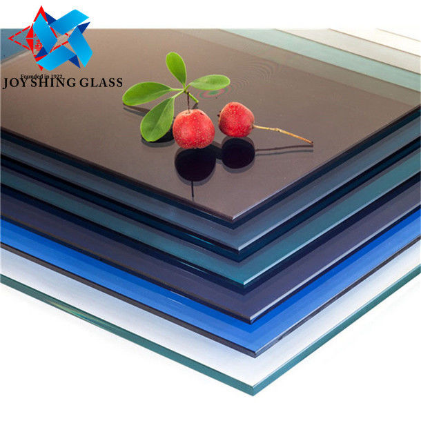 Reflective Tinted Float Glass Bronze Dark Blue Green Grey Euro Gray For Decoration