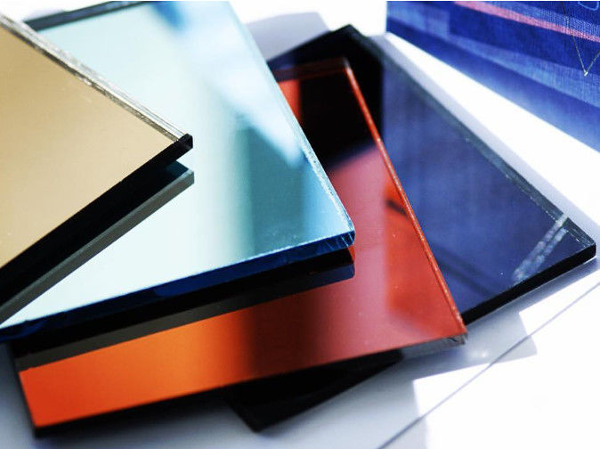 Colorful Anti Scratch Custom Glass Mirror 1220*2440mm Acrylic Mirror Sheet For Bathroom