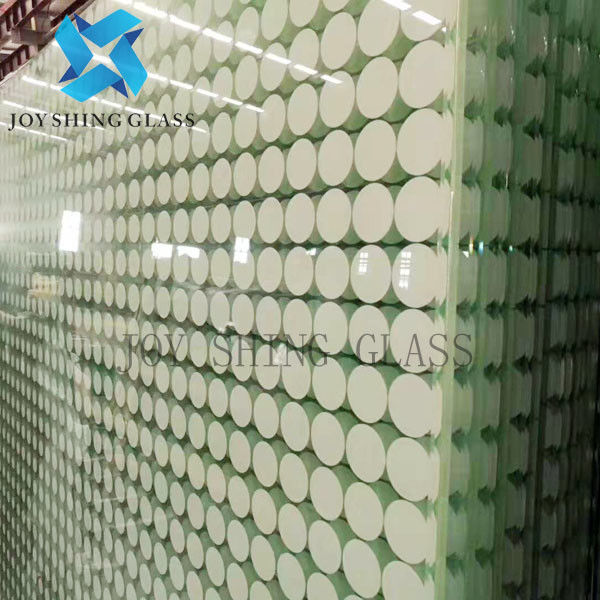 Magic Colorful Tempered Art Glass Shape Customized for Door / Window