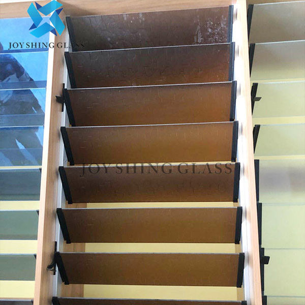 Colored Louver Glass 4mm 5mm 6mm 8mm Thickness Tinted Glass Sheet