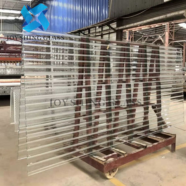 Colored Tempered Hot Melt Glass For Partition Wall Decoration