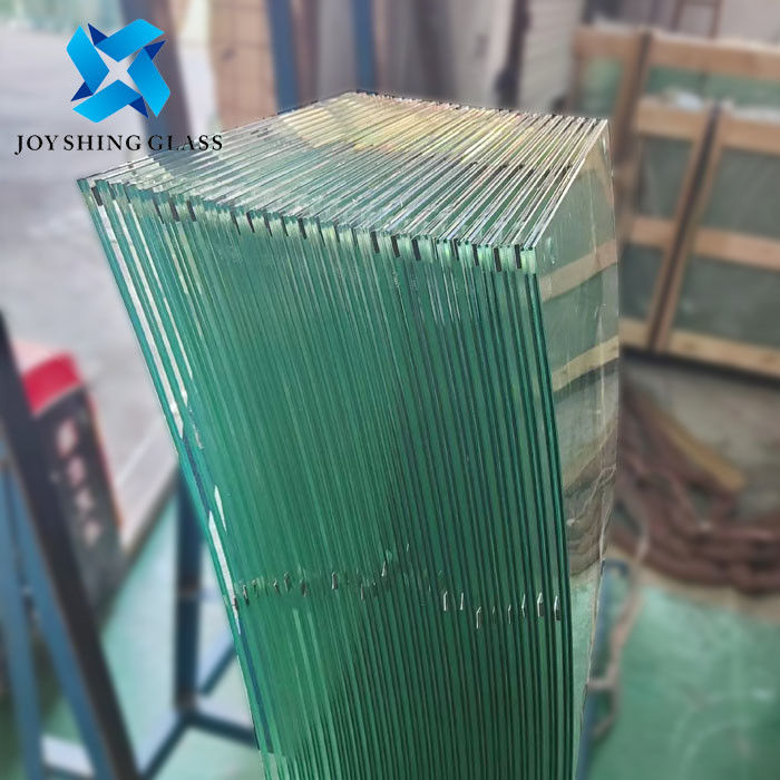 Custom Laminated Glass Shower Door 6+6 Double Toughened Laminated Glass PVB Film