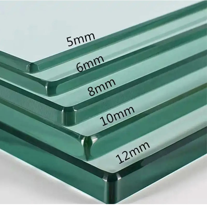2 3 4 5 6 8 10 12mm Tempered Laminated Bend Low-E Toughened Low Iron Heat Soaked Glass