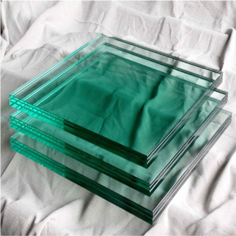 8 10 12 mm Clear Tempered Building Toughened Laminated Safety Glass for Window Door  Stair Railing