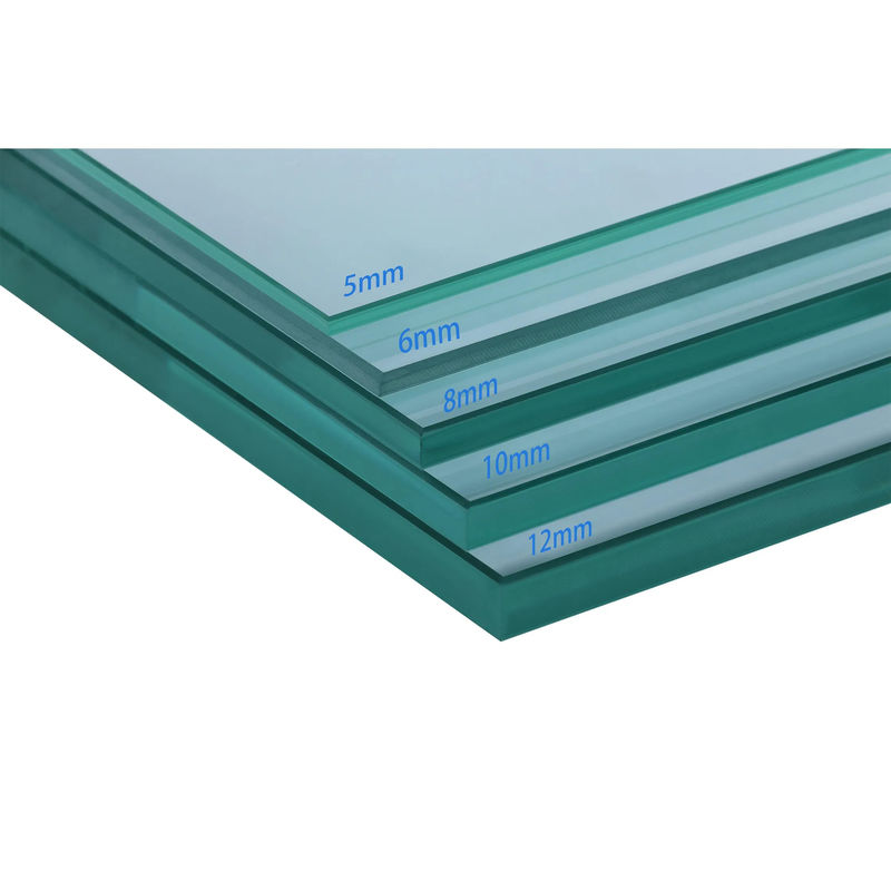 Building Glass Safety Glass Tempered Glass Laminated Glass Toughened Glass for Furniture Door Window Decorative Showroom