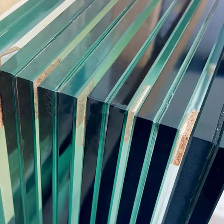  Tempered Laminated Glass Sheets Architectural Building 6.38mm 10.38mm 12.76mm 13.52mm Safety Clear SGP PVB