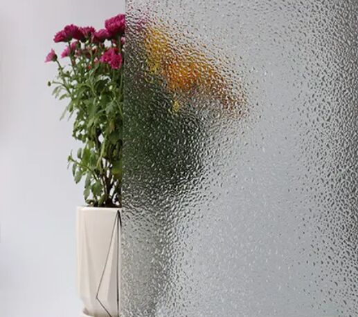 Laminated Translucent Glass Frosted Glass Acid-Etched Glass Toughened Figured Glass Tempered Obscure Privacy Jalousie Glass