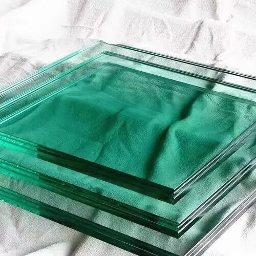 6.38 mm Custom Sized Clear Float Tempered Laminated Glass for Architectural Windows