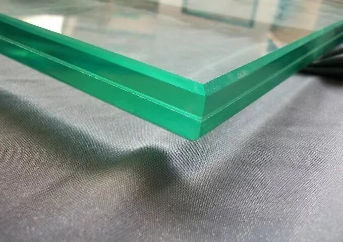 6.38 mm Custom Sized Clear Float Tempered Laminated Glass for Architectural Windows