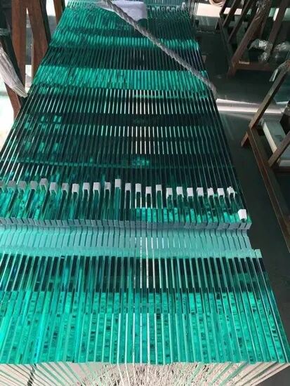 6.38 mm Custom Sized Clear Float Tempered Laminated Glass for Architectural Windows