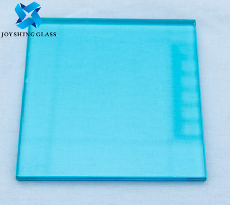Colored Laminated Glass 0.76mm Ocean Blue PVB Laminated Safety Glass