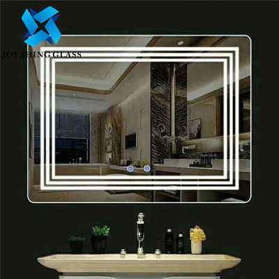 LED Lighted Bathroom Magnifying Mirror Wall Mounted 3000K 4000K 5000K 6000K