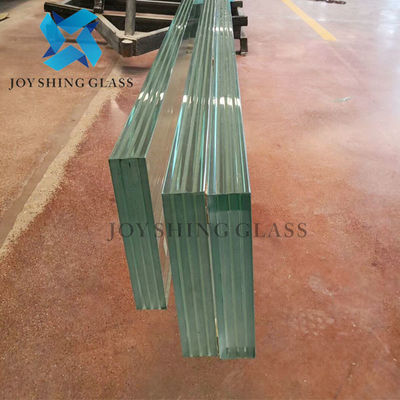 PVB Laminated Safety Glass 0.76mm Clear Milky White Double Glazing Tempered