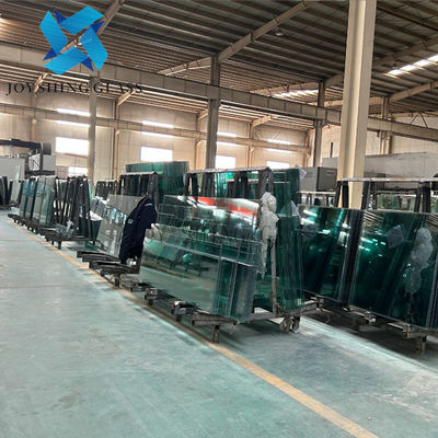 12mm Ultra Large Clear Float Glass Custom Processing High Light Transmittance