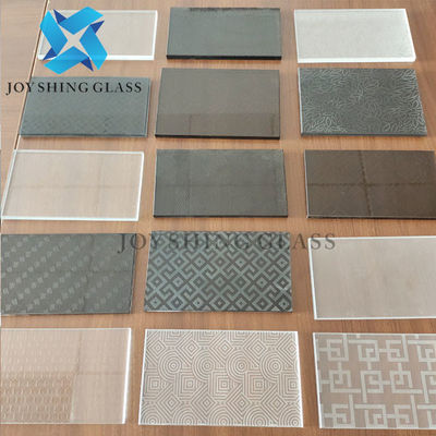 Acid Etched Laminated Glass 6.38mm to 100mm Grey Laminated Glass
