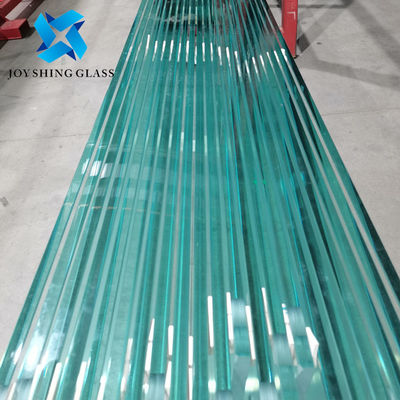 Customized 19mm Ultra Clear Tempered Glass Curtain Wall