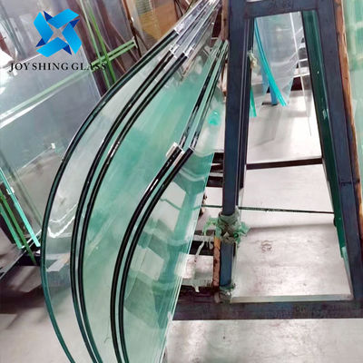 Low Iron Curved Tempered Laminated Glass For Elevator