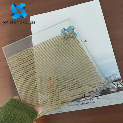Decorative Laminated Glass 8+8 Laminated Glass EVA Interlayer