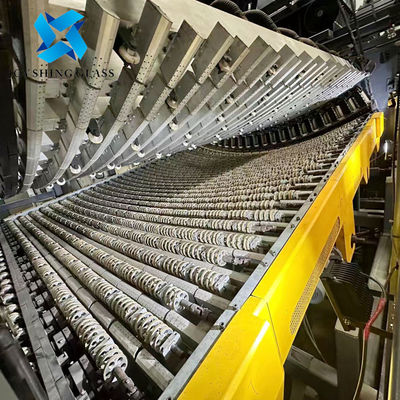 Clear Curved Tempered Glass 8mm Transparent Bent Toughened Glass