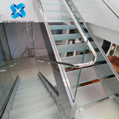 12.38mm Safety Laminated Glass for Indoor Stair Glass Guardrails