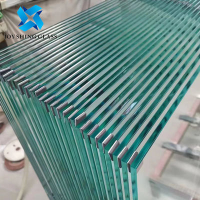 Bathroom Glass Partition 12mm Crystal Toughened Glass 1/2 Inch