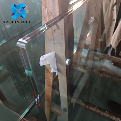 Customized 21.52mm Clear PVB Tempered Laminated Glass Railings