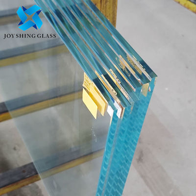 Customized Rectangular Crystal Tempered Glass 12mm Glass Railing