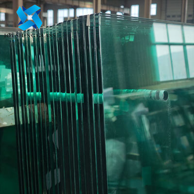 Customized Tempered Laminated Glass With Holes And 0.38mm PVB Film