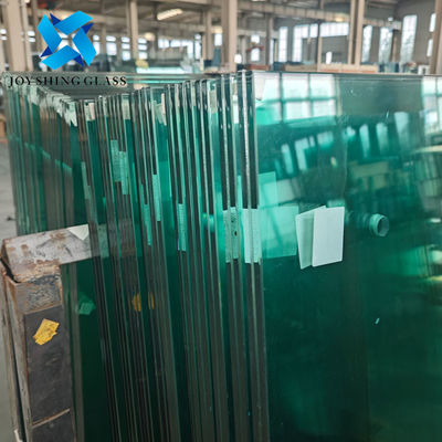 Custom 16.38mm Euro Grey Toughened Laminated Glass For Terrace