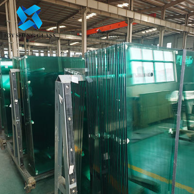 Anti-UV Laminated Glass 8.38mm Clear PVB Security Laminated Glass
