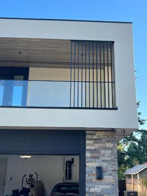 4mm-19mm Tempered  Safety  Toughened  Railing Fencing Winodws Bathroom Stairs Patterned Glass