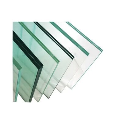 6.38mm to 40.28mm Laminated Glass Clear Coloured Laminated Glass PVB Interlayer

