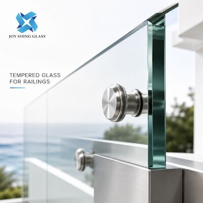 Custom Tempered Glass for Railings, Balustrades and Staircase Guardrails
